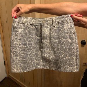 Snakeskin Skirt